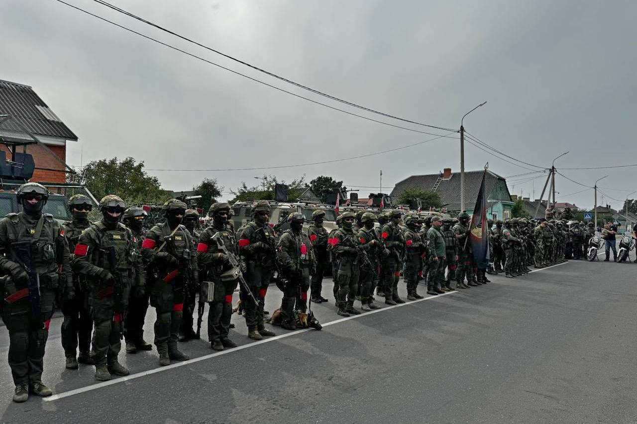 Борьба с вооруженными формированиями. В Столине идут учения