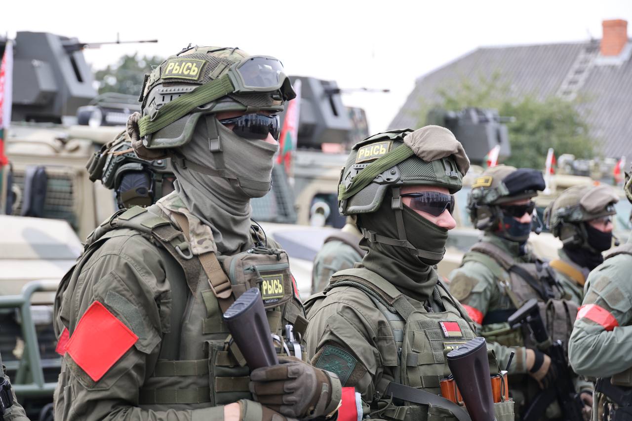 Борьба с вооруженными формированиями. В Столине идут учения