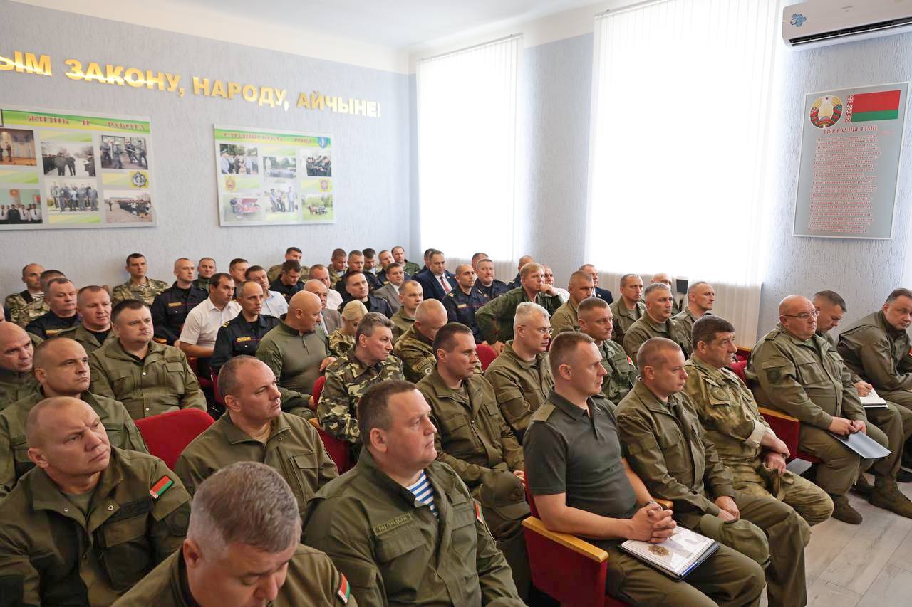 Борьба с вооруженными формированиями. В Столине идут учения