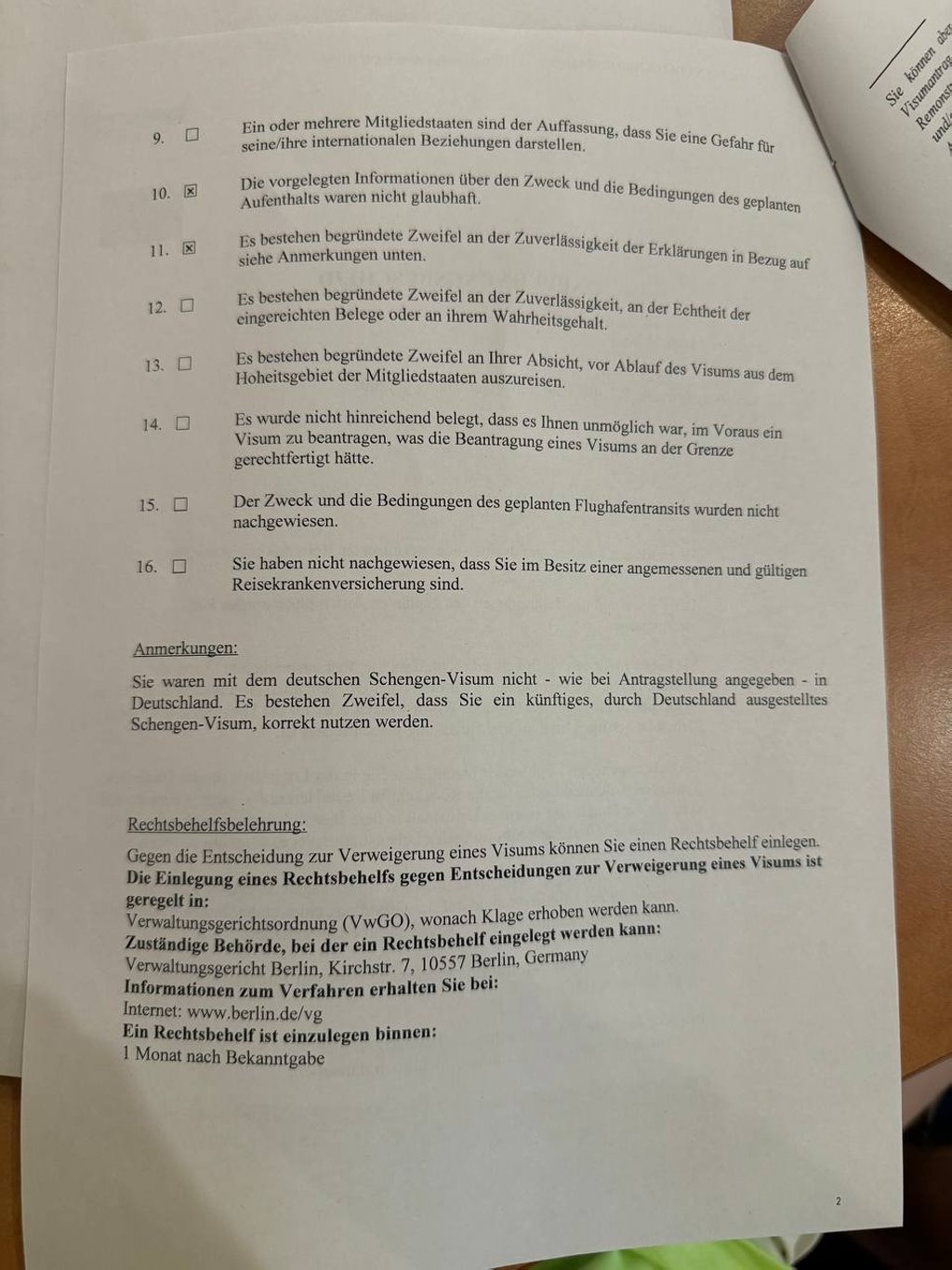 «Отказ: вы не были в стране по прошлой визе». Белорус съездил в Германию с немецким «шенгеном», но посольство не поверило