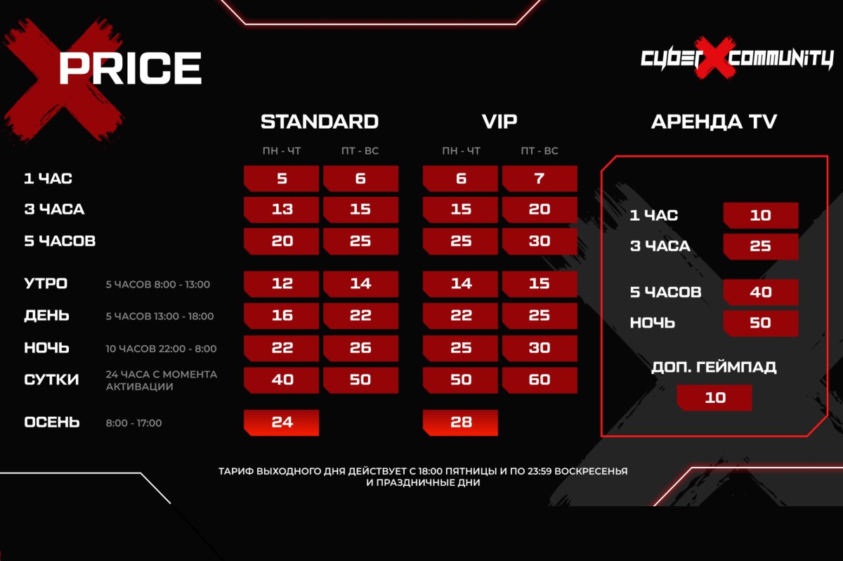 НОВОСТЬ для геймеров: в Бресте открылся крутой компьютерный клуб «CyberX»! Фотоотчёт и цены