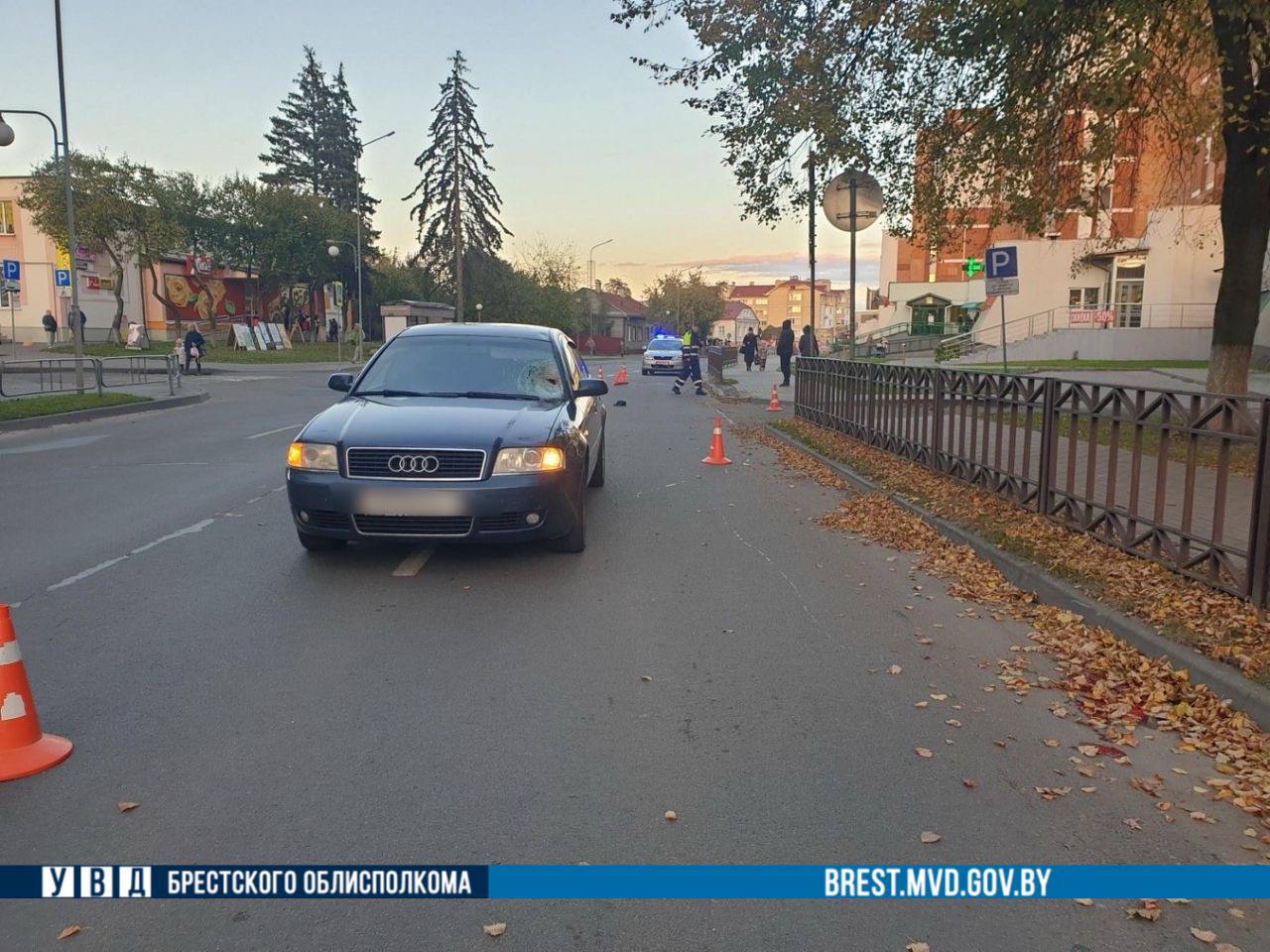 Водитель Audi насмерть сбил пожилого мужчину в Пинске