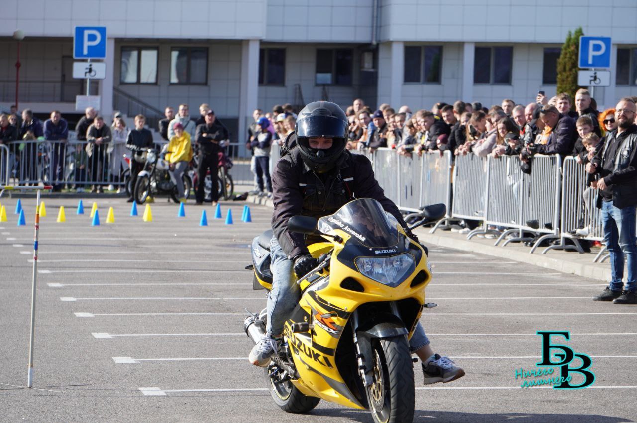 Шумно, брутально с множеством активностей прошло закрытие мотосезона в Бресте