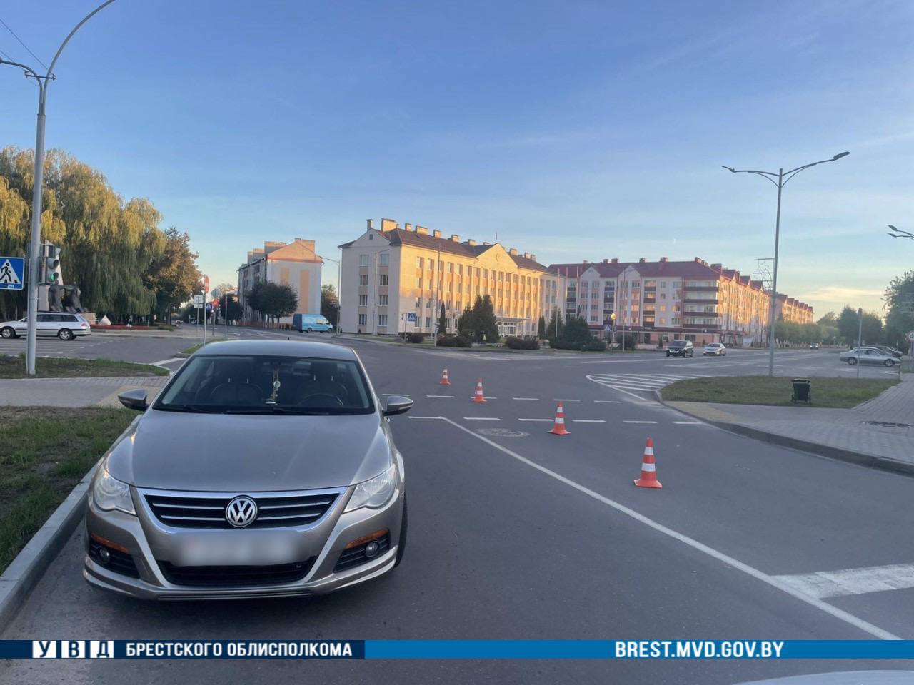 В Ганцевичах на пешеходном переходе сбили женщину