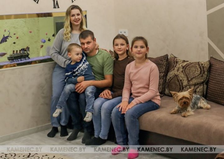 История многодетной семьи из Каменца