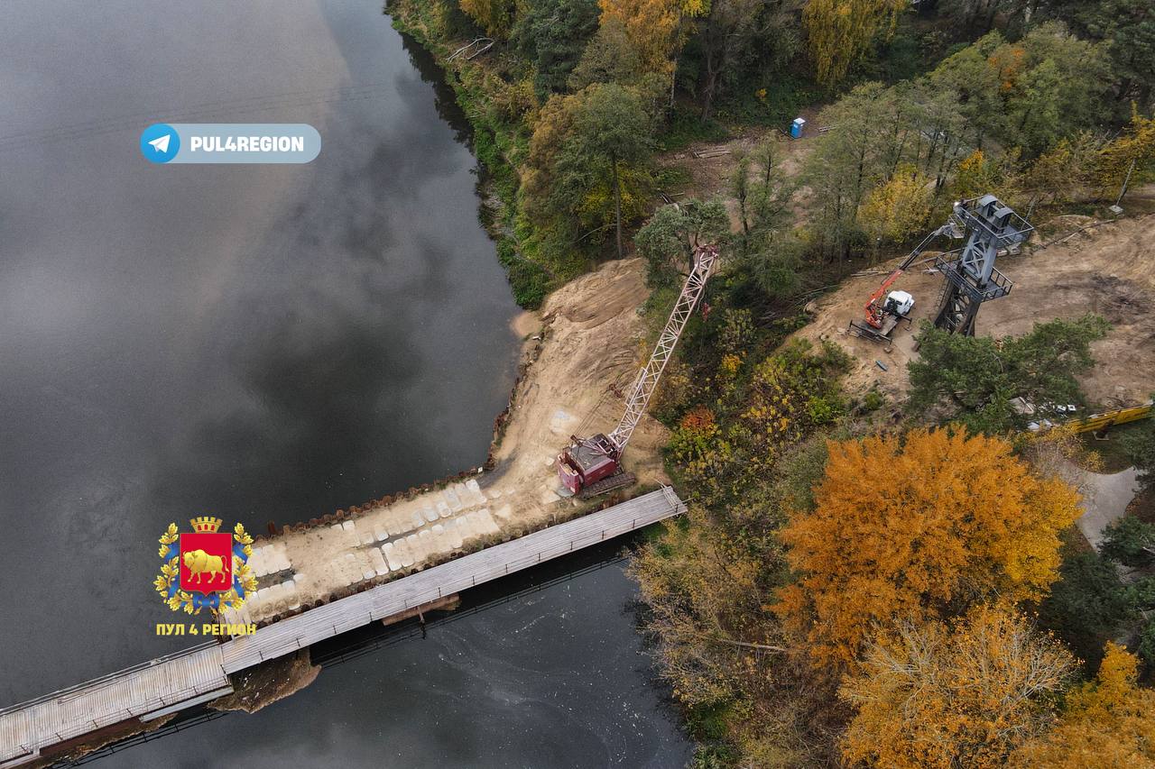 Стеклянный пол и подсветка: как преобразится самый длинный подвесной мост Беларуси