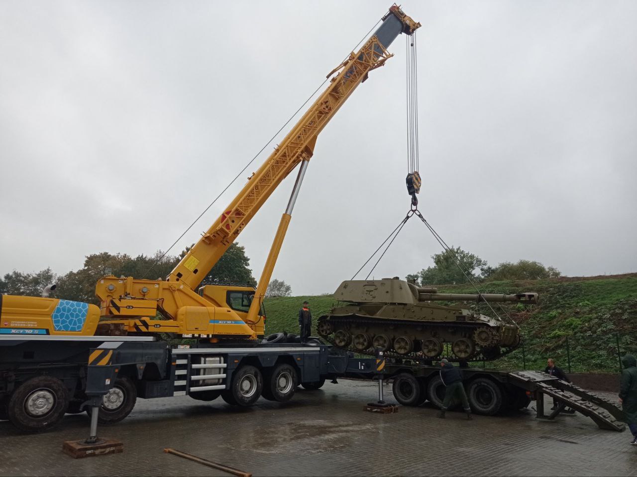 В Брестскую крепость прибыла новая техника музейного хранения