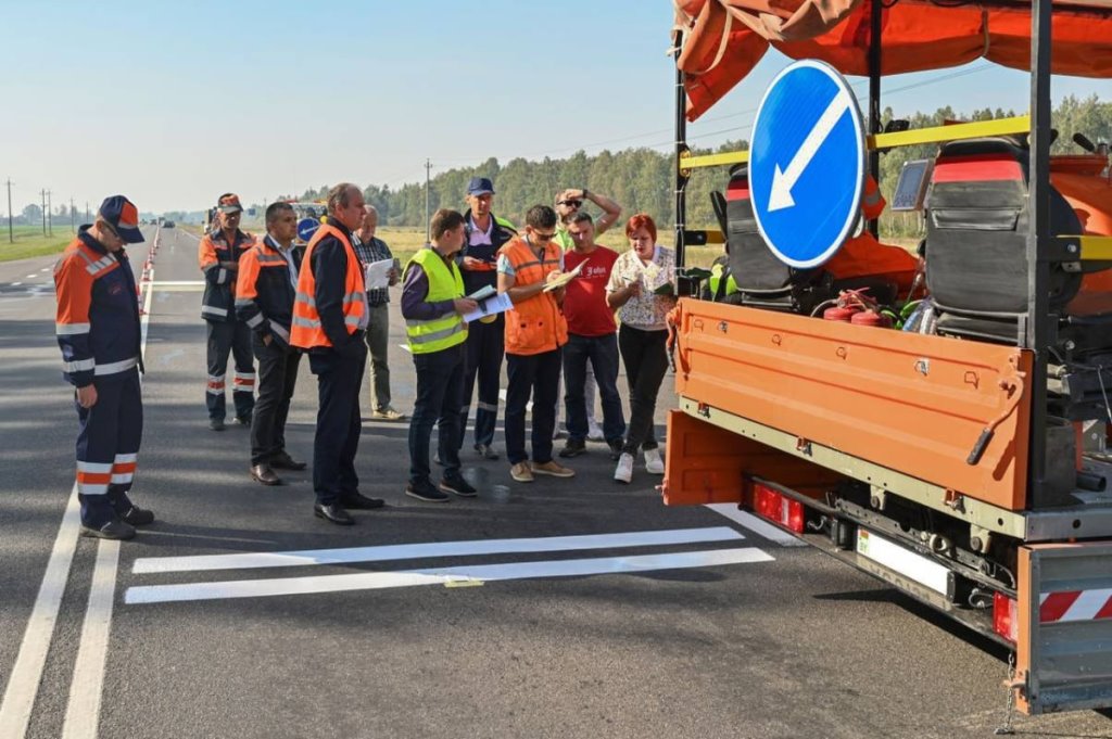 В Беларуси на дорогах появилась необычная разметка. Для чего она нужна?