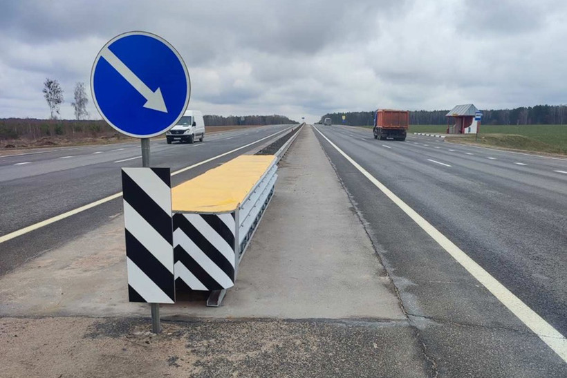 На М6 установили новые ограждения. Говорят, они безопасны даже при ударах на высоких скоростях