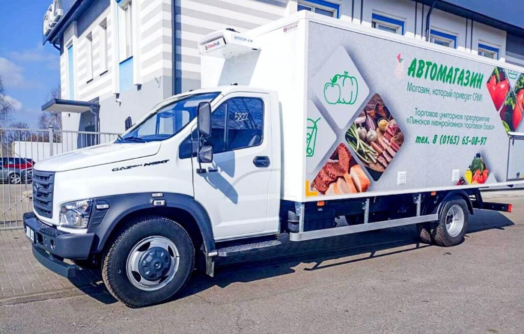 В Пинском районе будет курсировать новая автолавка