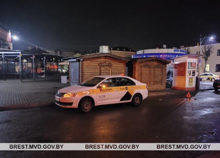 В Бресте сбили пьяного пешехода