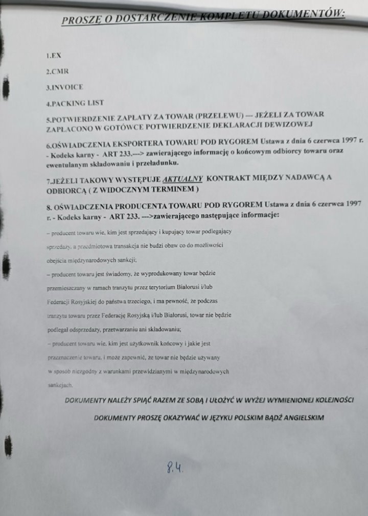 Фуры с товарами разворачивают на границе Беларуси и ЕС. Что происходит