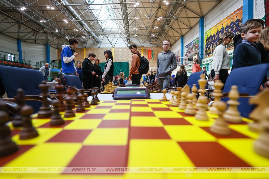 Около 90 юных шахматистов Брестской области сражаются на турнире «Белая ладья»