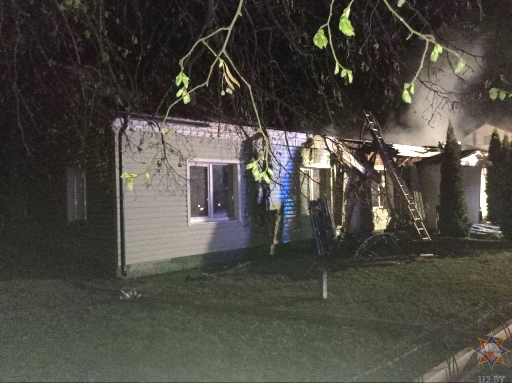 В Ивановском районе горело административное здание