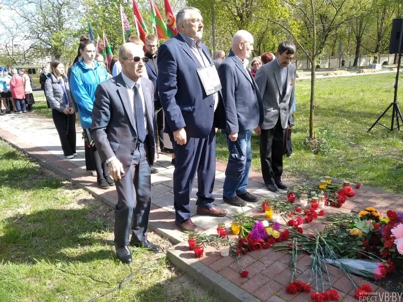 В Бресте почтили память узников концлагерей