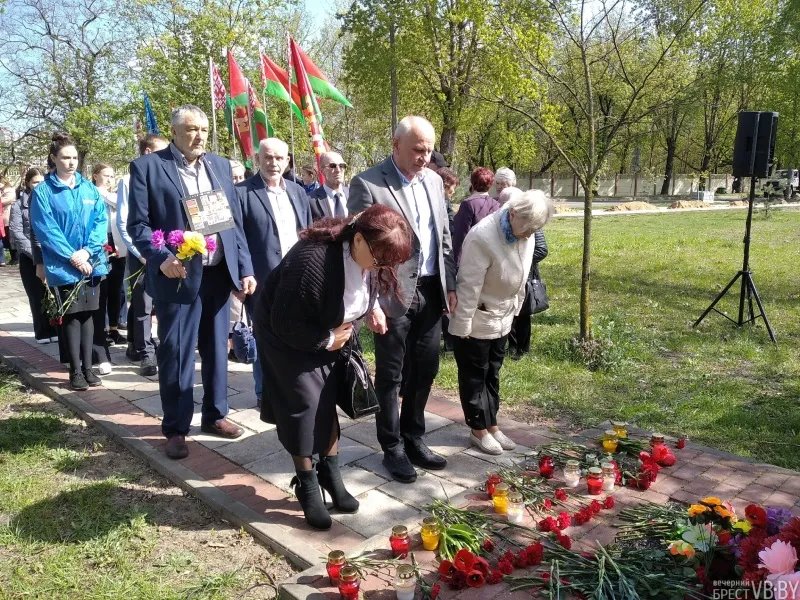 В Бресте почтили память узников концлагерей