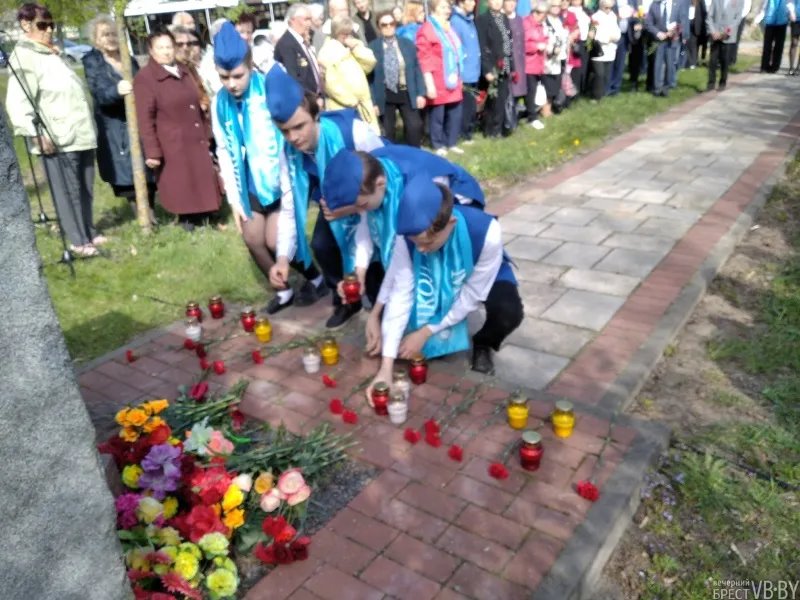 В Бресте почтили память узников концлагерей