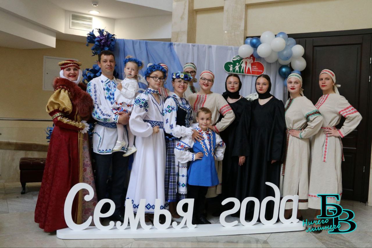 Семья Мельник из Столинского района - победитель областного этапа конкурса «Семья года»