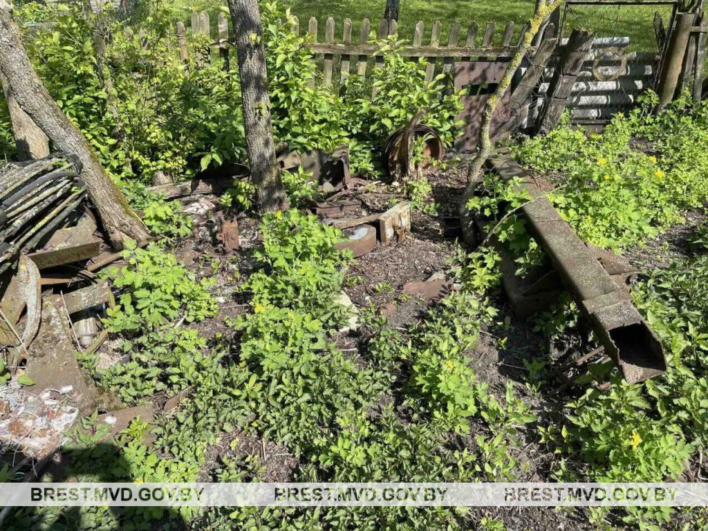 За кражу металлолома задержан житель Кобринского района