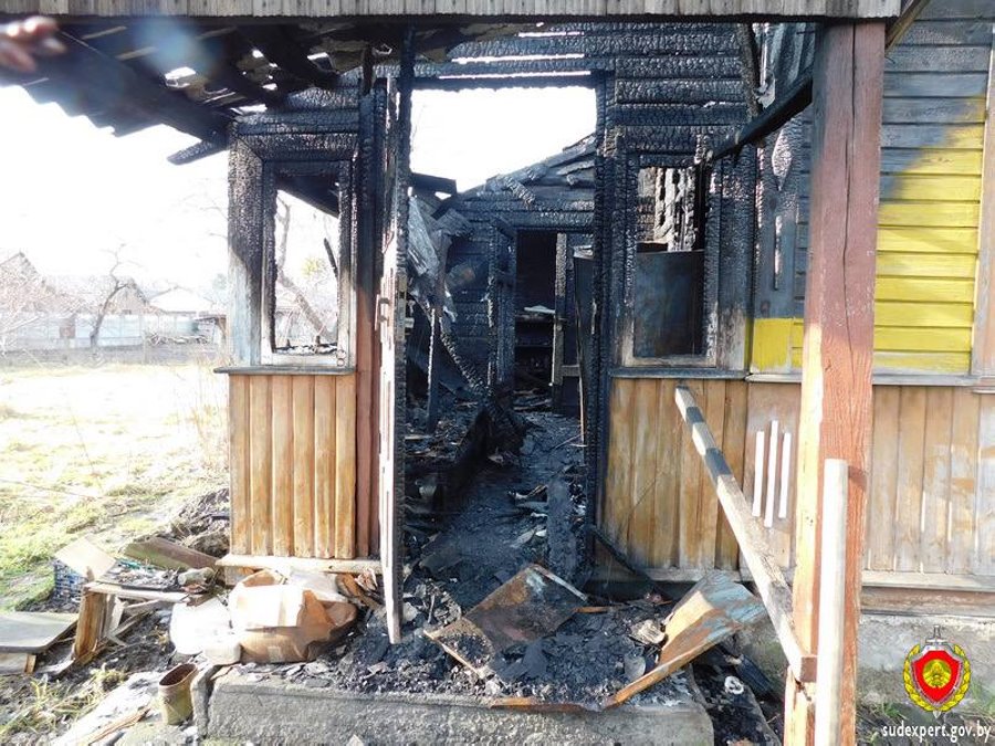 В условиях неочевидности: установлена причина пожара жилого дома в Малорите