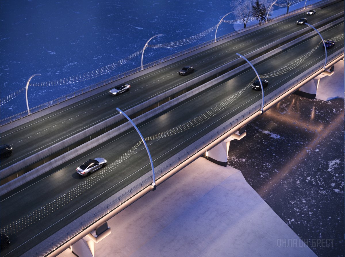 Смотрите, каким будет мост по бульвару Шевченко в Бресте после реконструкции