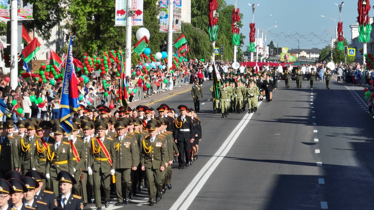 Брест празднует День Победы