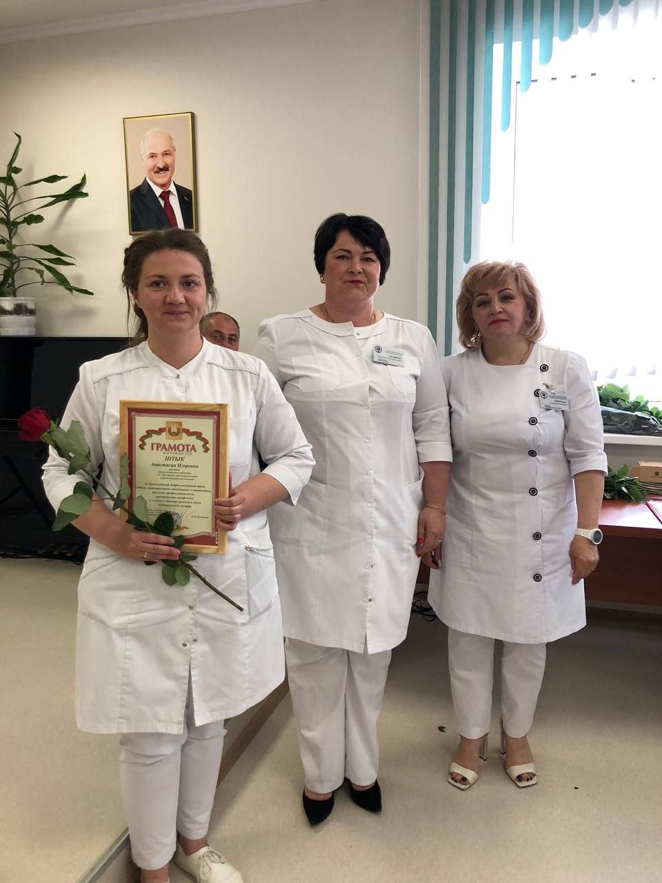 В Бресте поздравили лучших медсестер городской больницы скорой медицинской помощи