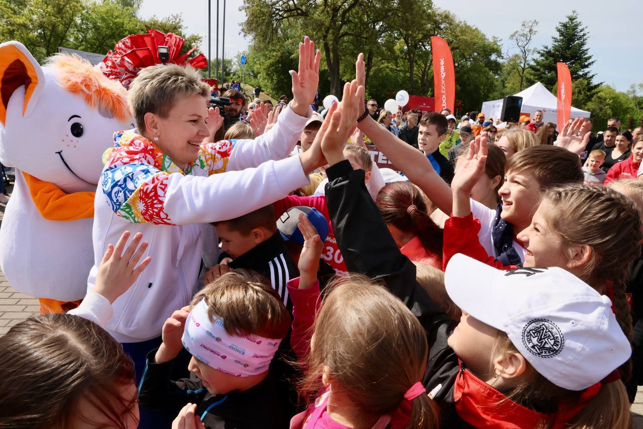 Брестчане вышли на старт забега «Первых»