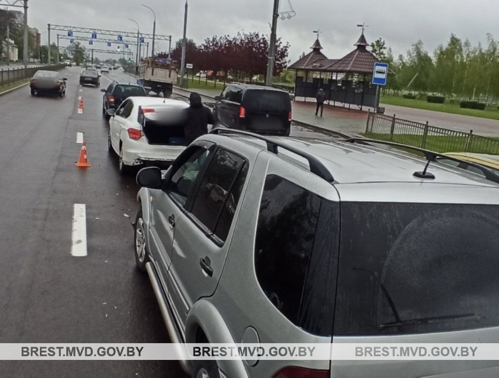 В Бресте сегодня произошло более 10 ДТП