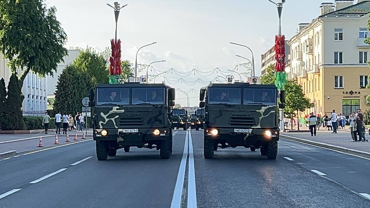 В Бресте проходит первая репетиция Парада Победы