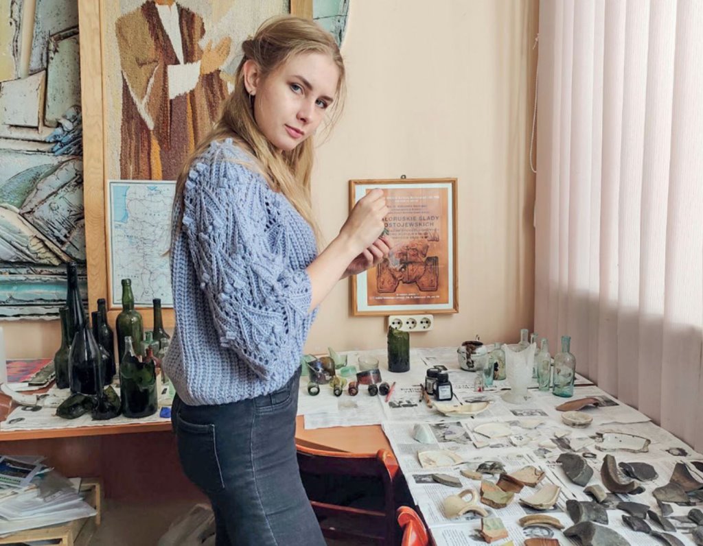 София Донцова мечтала стать искателем древностей, а пришла работать в школу