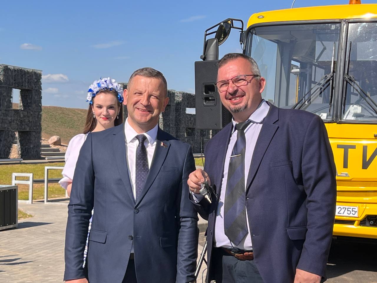 Брестская область получила 25 новых школьных автобусов