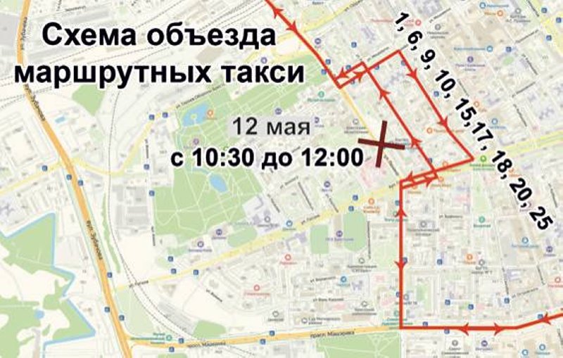 В Бресте 12 мая перекроют движение по ул. Ленина: как будет ходить общественный транспорт