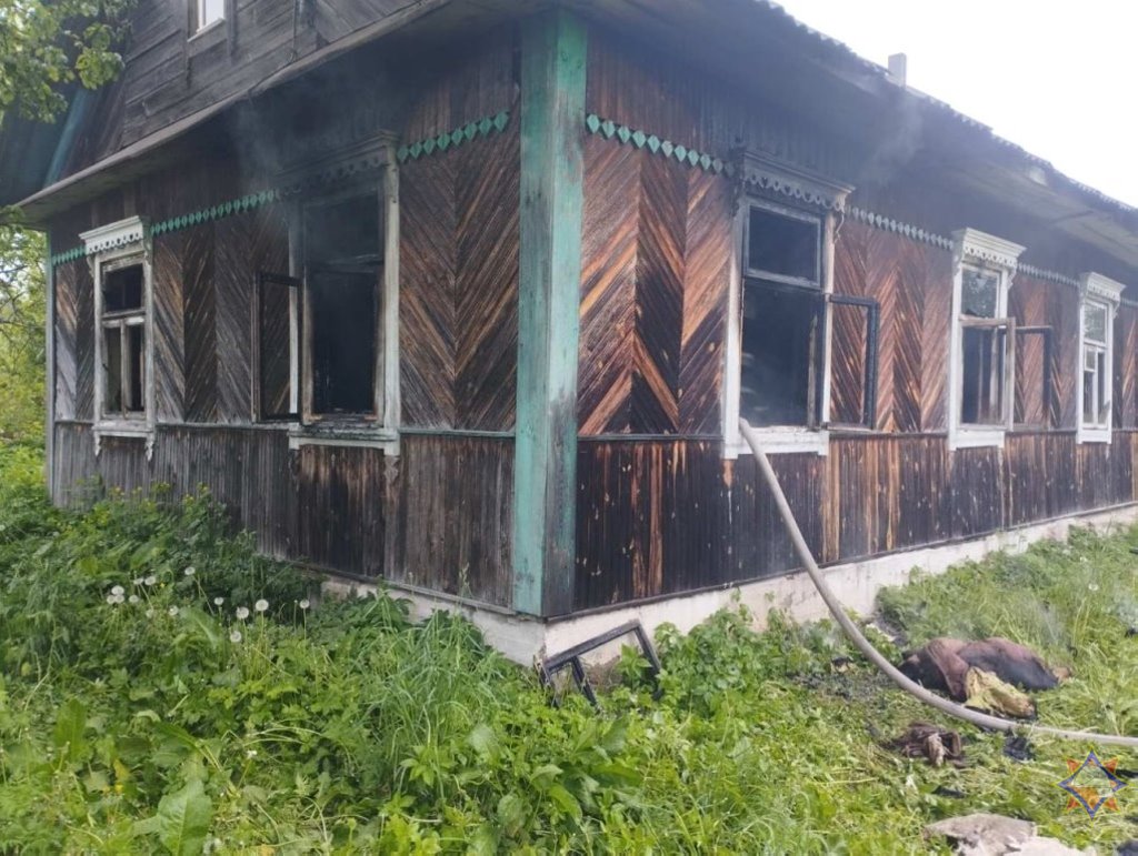 Двое мужчин погибли при пожаре в Ивацевичском районе