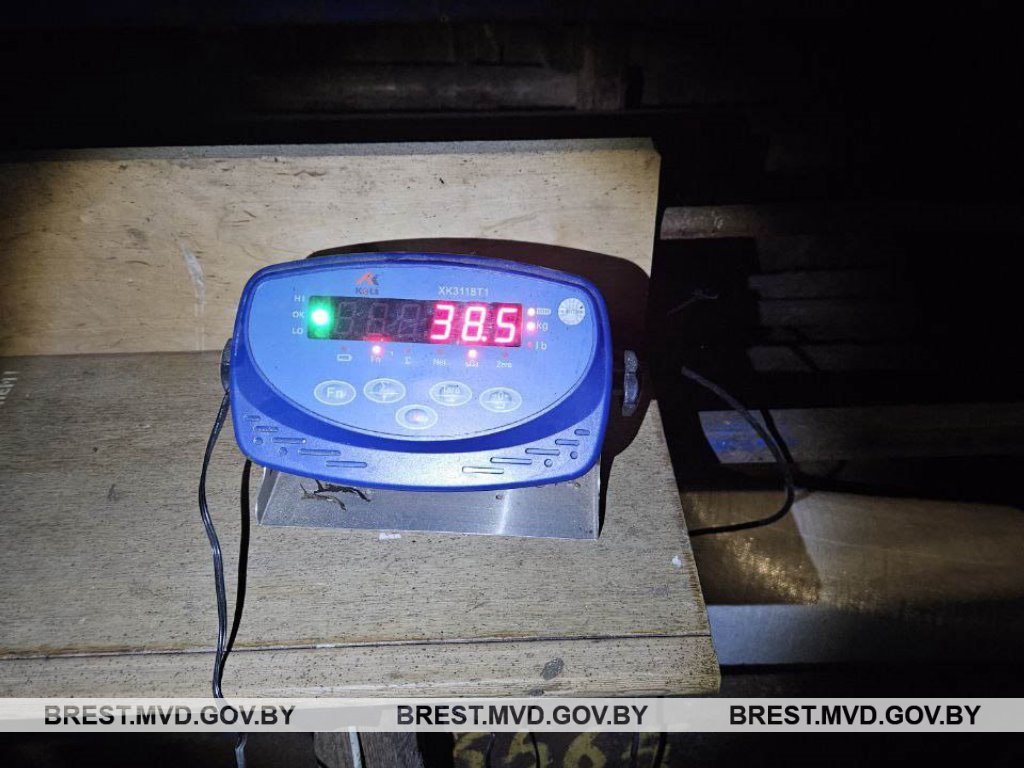 В Брестской области сотрудники ГАИ остановили Audi, которая имела сильный провес. Вот что было в багажники