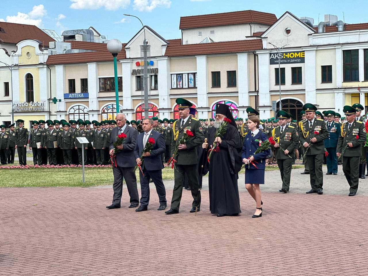 Торжества по случаю Дня пограничника проходят в Бресте