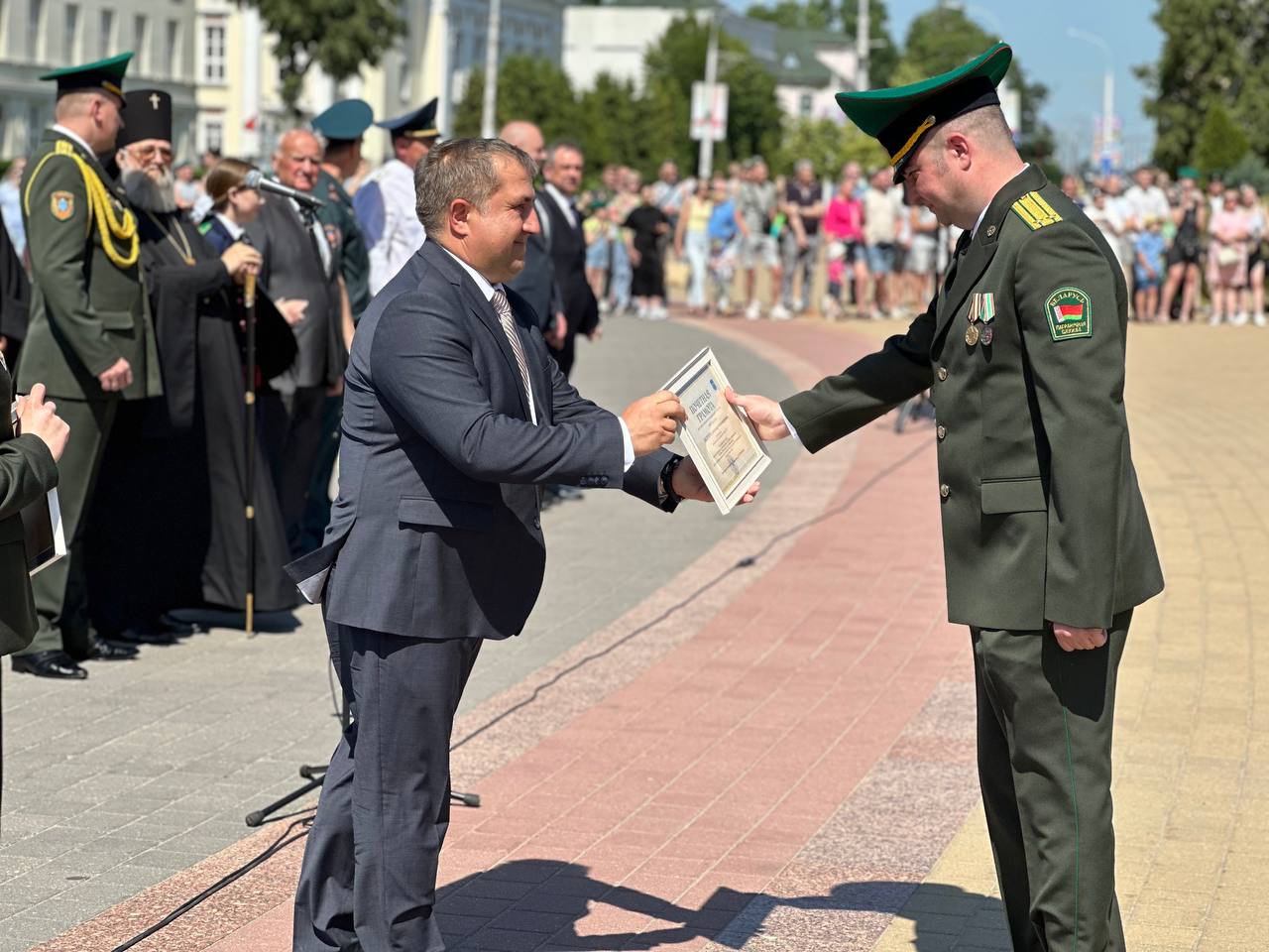 Торжества по случаю Дня пограничника проходят в Бресте