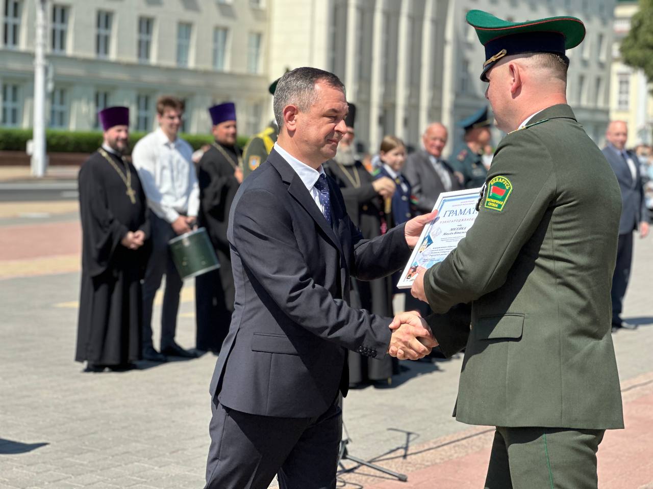 Торжества по случаю Дня пограничника проходят в Бресте