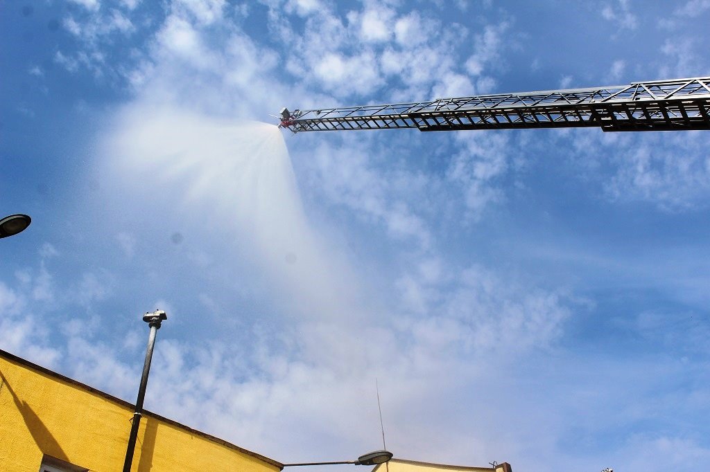 Учения на ликеро-водочном заводе «Белалко» в Бресте