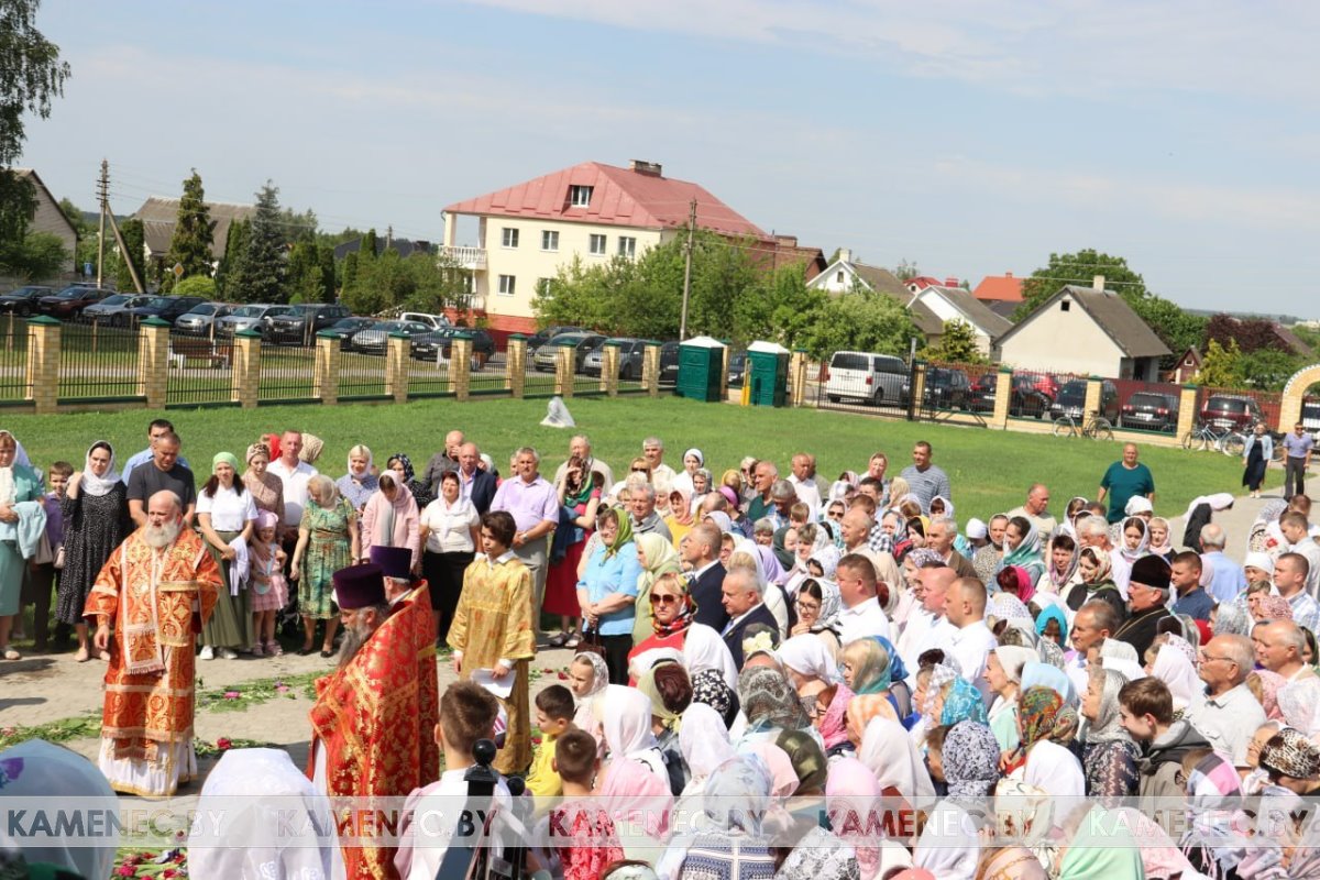 Архиепископ Брестский и Кобринский Иоанн освятил храм в Каменце