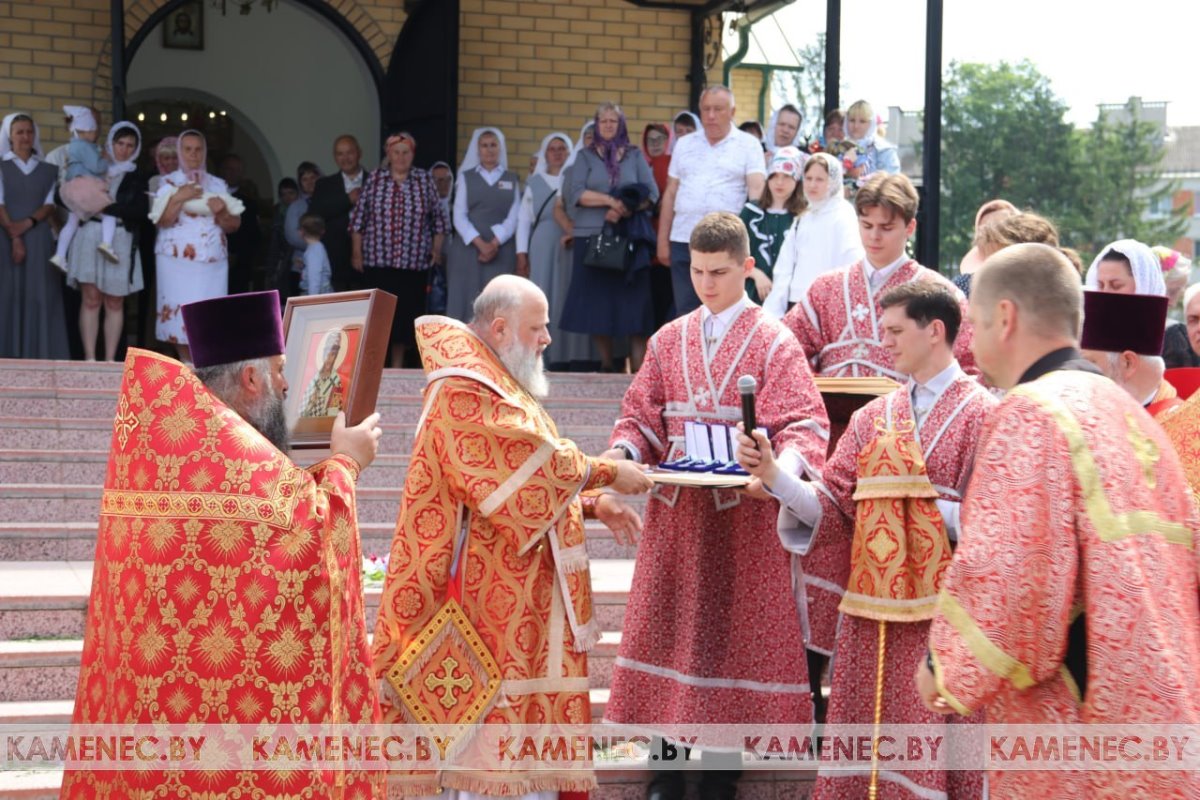 Архиепископ Брестский и Кобринский Иоанн освятил храм в Каменце