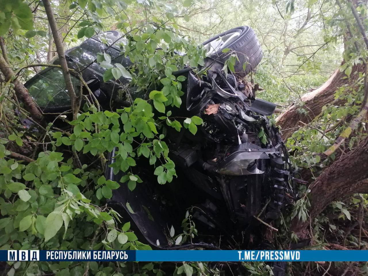 17-летний водитель и трое несовершеннолетних пассажиров оказались в больнице после аварии, которая произошла на Брестчине