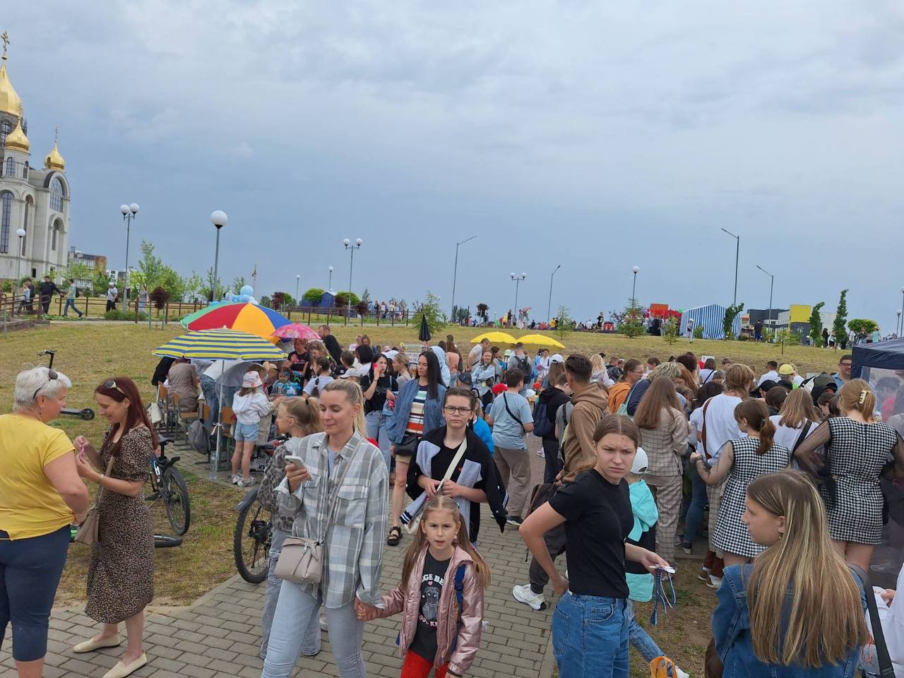 Праздник «Дети Нового 1000-летия» прошел в Парке 1000-летия г.Бреста