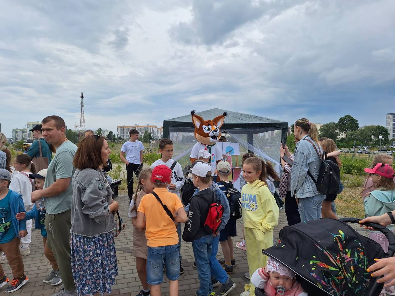 Праздник «Дети Нового 1000-летия» прошел в Парке 1000-летия г.Бреста