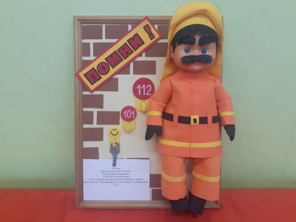 В Пинском районе подвели итоги конкурса «Спасатели глазами детей». Смотрим лучшие работы