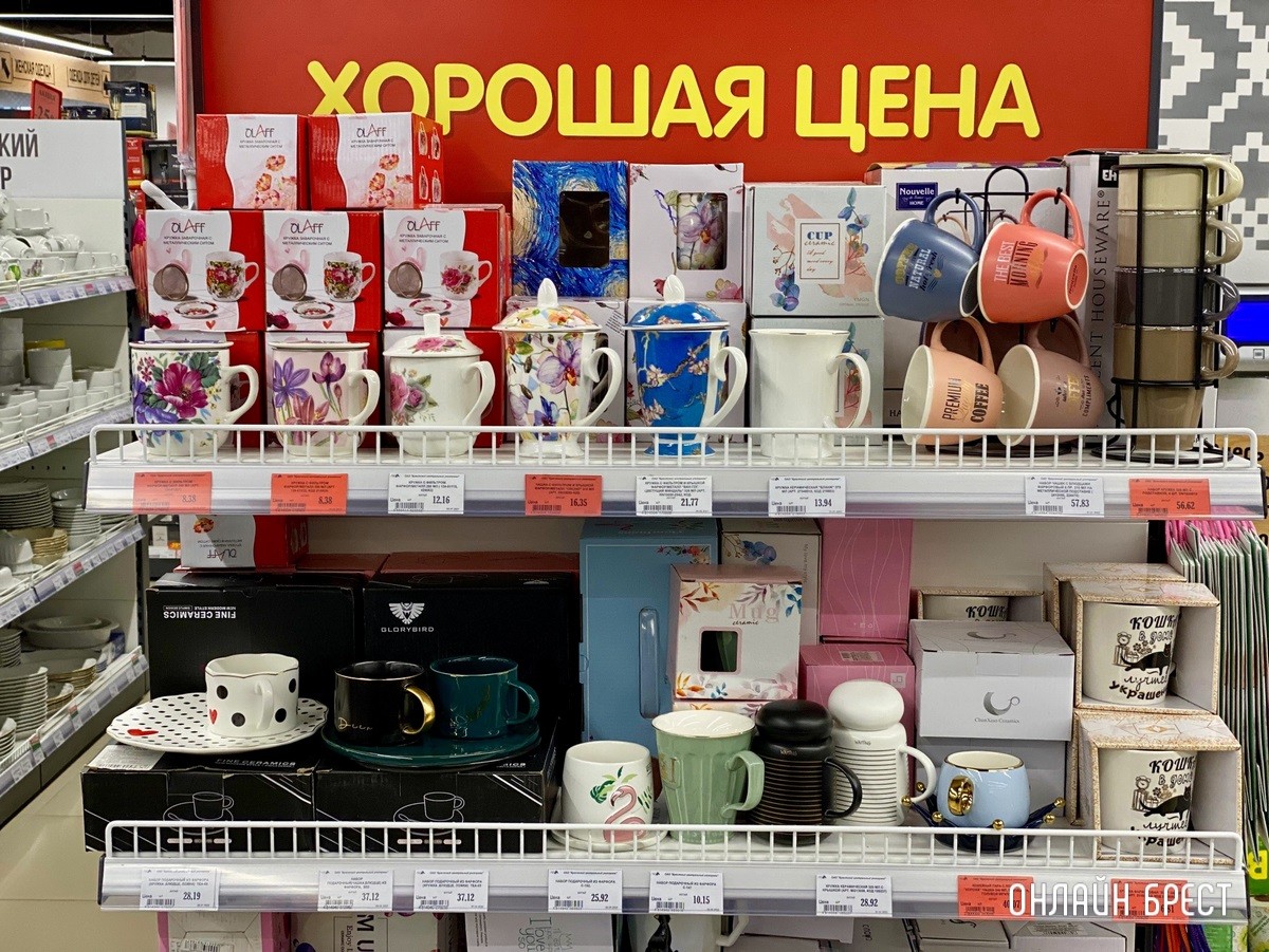 Скидки до 30%! На третьем этаже брестского «ЦУМа» большой выбор подарков для любимых к 8 марта