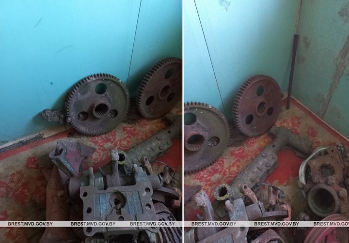 В Дрогичинском районе двое парней украли запчасти для трактора на 2400 рублей