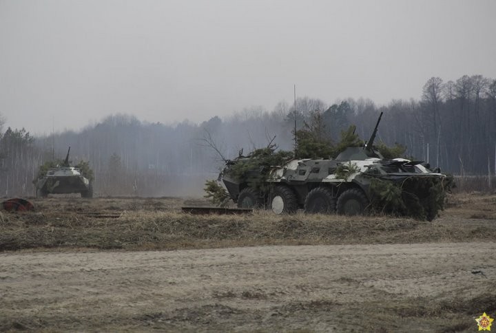 Учения на полигоне «Брестский»