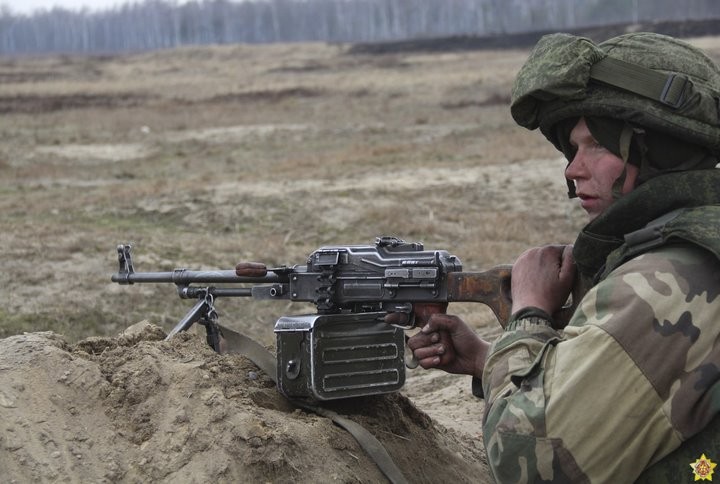 Учения на полигоне «Брестский»