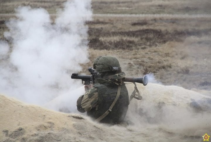 Учения на полигоне «Брестский»